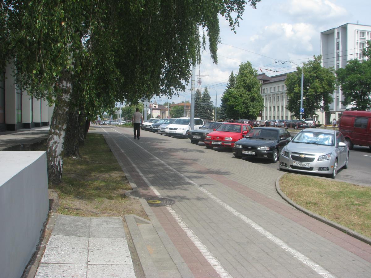 Hotel Belarus グロドノ エクステリア 写真